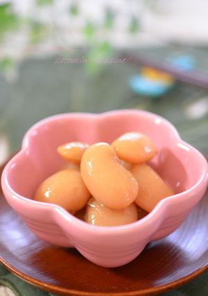 ほゎ甘♡お料理にも使える♫白花豆の甘煮✿-レシピのメイン写真