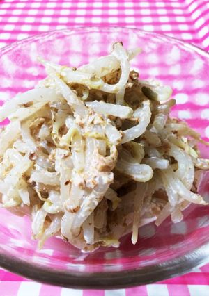 節約！簡単！もやしサラダ♪-レシピのメイン写真