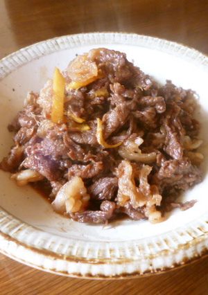 牛肉のしぐれ煮♪-レシピのメイン写真