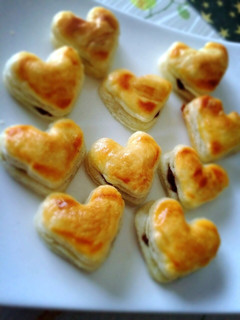 ハートのパイの実❤️バレンタインに!-レシピのメイン写真