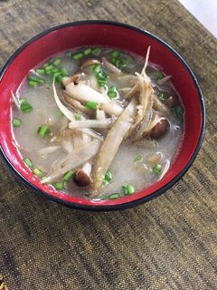 炒めごぼうの絶品!お味噌汁-レシピのメイン写真