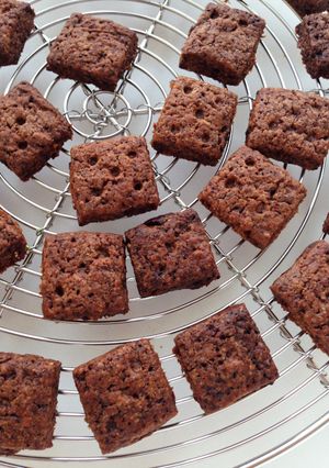 ざくざく☆カカオニブ入りチョコクッキー-レシピのメイン写真
