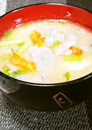 冷蔵庫の具材で美味しいぶた汁-レシピのメイン写真