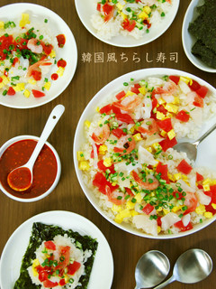 韓国風ちらし寿司 -レシピのメイン写真