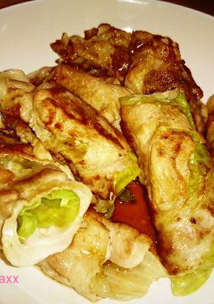 豚肉レタス巻き～中華ドレッシング風味～-レシピのメイン写真
