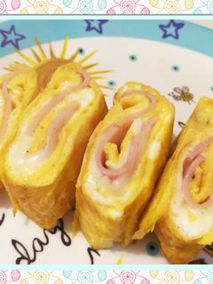 色合い綺麗★厚焼き玉子★-レシピのメイン写真