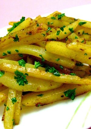 じゃがいもの　　　カレー風きんぴら-レシピのメイン写真