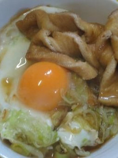 薄揚げを炊いたんねじりこんにゃく風-レシピのメイン写真