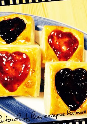 バレンタインに♡クリームチーズベリーパイ-レシピのメイン写真