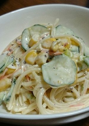スパゲッティサラダ-レシピのメイン写真