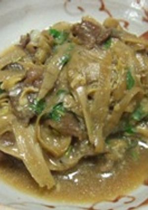 牛肉の柳川風-レシピのメイン写真