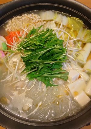 じっくり煮出したスープが自慢の鶏塩白湯鍋-レシピのメイン写真