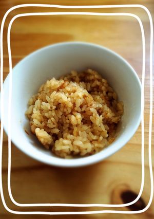 カップ麺のスープで簡単炊き込みご飯！-レシピのメイン写真