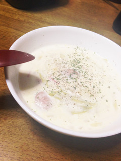 ミルクスープ-レシピのメイン写真