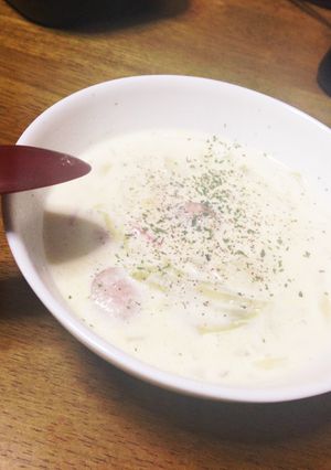 ミルクスープ-レシピのメイン写真