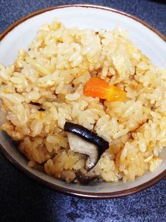 簡単♪生姜の炊き込みご飯-レシピのメイン写真
