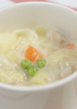 簡単！鶏肉と白菜のクリーム煮◆乳除去可-レシピのメイン写真