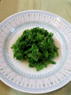 ♪菜の花をおいしく食べよう♪-レシピのメイン写真