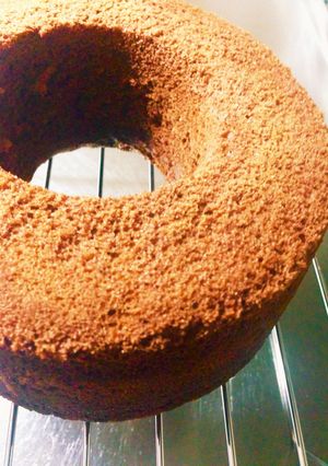 炊飯器でも本格チョコシフォンケーキ-レシピのメイン写真