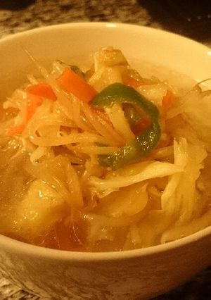 豚バラの煮汁で！アッサリらーめん-レシピのメイン写真