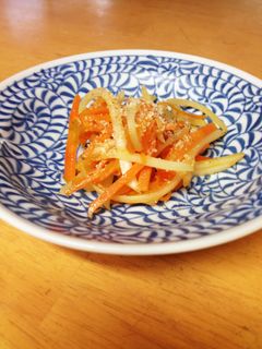 節約!大根の皮きんぴら-レシピのメイン写真