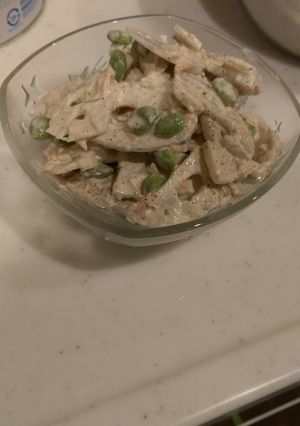蓮根と枝豆のサラダ-レシピのメイン写真