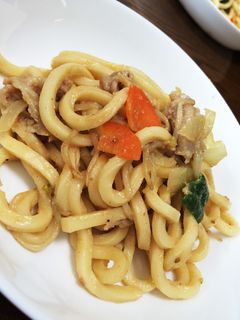 簡単!ランチにも!味噌焼きうどん♡-レシピのメイン写真
