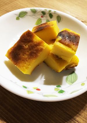 フライパンで☆しっとりカボチャケーキ-レシピのメイン写真