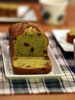 甘納豆のお抹茶ケーキ-レシピのメイン写真