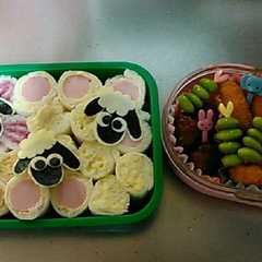 ｷｬﾗ弁『ひつじのｼｮｰﾝ弁当♪』-レシピのメイン写真