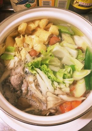 【男の料理シリーズ】塩ちゃんこ-レシピのメイン写真