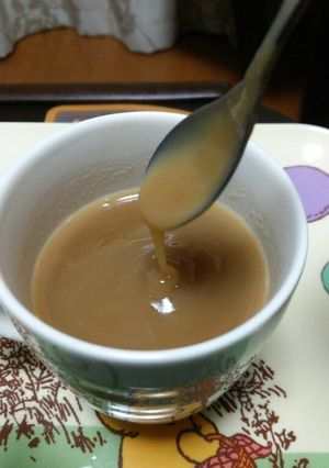 コーヒーくず湯(片栗粉使用)-レシピのメイン写真