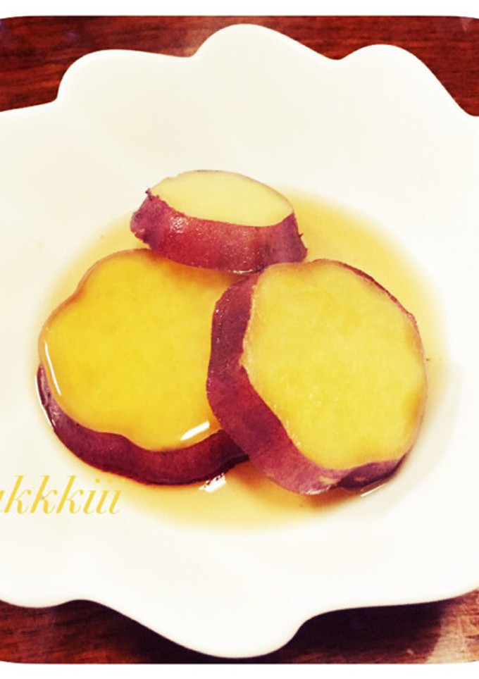 簡単！ヘルシー！節約！さつまいものだし煮-レシピのメイン写真