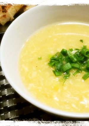 カップスープの素de中華風コーンスープ-レシピのメイン写真