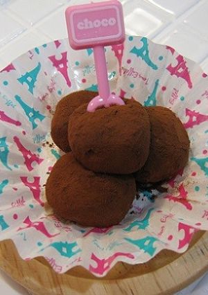 乳製品を使わないチョコトリュフ-レシピのメイン写真