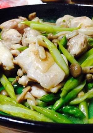 簡単 アスパラと鶏肉のレモン塩-レシピのメイン写真