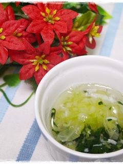 離乳食中期 しらすとキャベツのスープ-レシピのメイン写真
