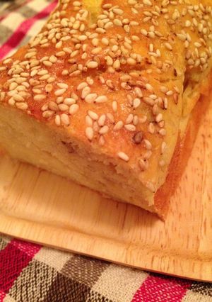 簡単バナナのもちふわパウンドケーキ☆-レシピのメイン写真