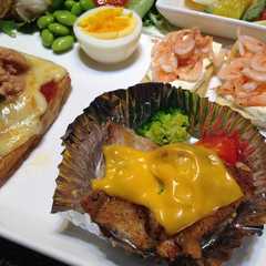 รูปของ 糖質制限　簡単　ミニ　チーズチキングリル