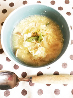 たまごと玉ねぎのコンソメスープ-レシピのメイン写真