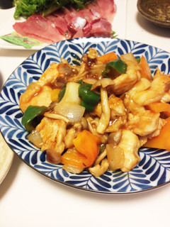 鶏むね酢豚風-レシピのメイン写真