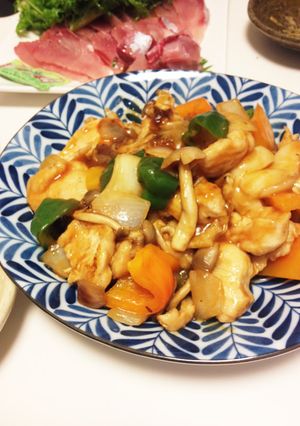 鶏むね酢豚風-レシピのメイン写真