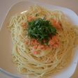 簡単!鮭フレーク・青じそパスタ