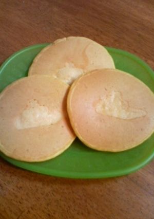 子供のおやつ☆パワーＵＰホットケーキ-レシピのメイン写真