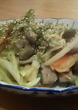 しょうがたっぷりのみそ炒め-レシピのメイン写真