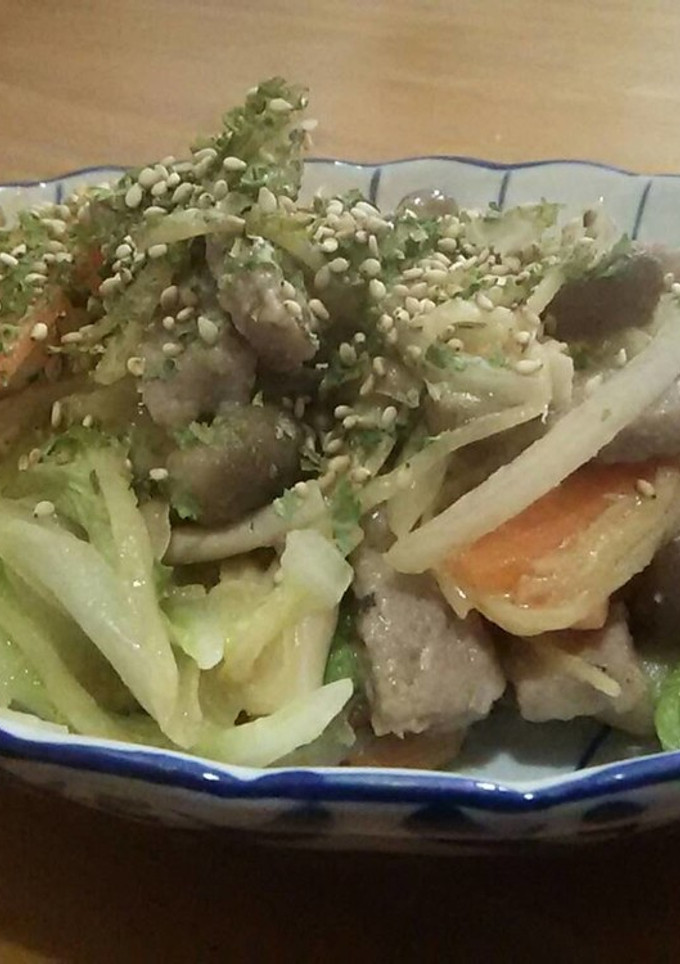 しょうがたっぷりのみそ炒め-レシピのメイン写真