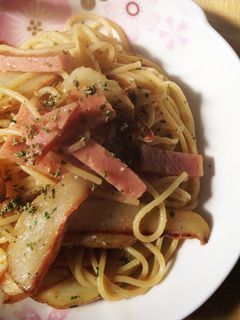 節約!じゃがいもと魚肉ソーセージのパスタ-レシピのメイン写真