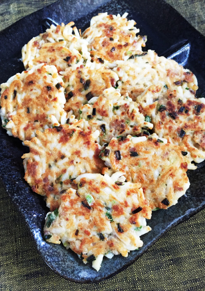 簡単焼くだけ！うどんのおやき-レシピのメイン写真