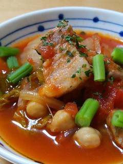 白菜と塩漬け豚のトマト煮込み-レシピのメイン写真