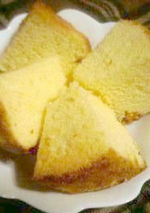 チーズシフォンケーキ-レシピのメイン写真